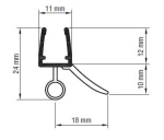 untere Dichtung schwarz kaufen 6-8mm