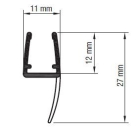 kaufen Streifdichtung, 6 - 8 mm, 2500 mm, schwarz